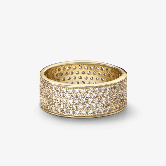 Melinda Maria Jewelry - Melinda Maria Gold Pave Ring